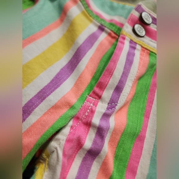 Lilly Pulitzer Women's Colorful Striped Pants Skinny Dnim5 Pockets, sz 2 - Picture 11 of 15